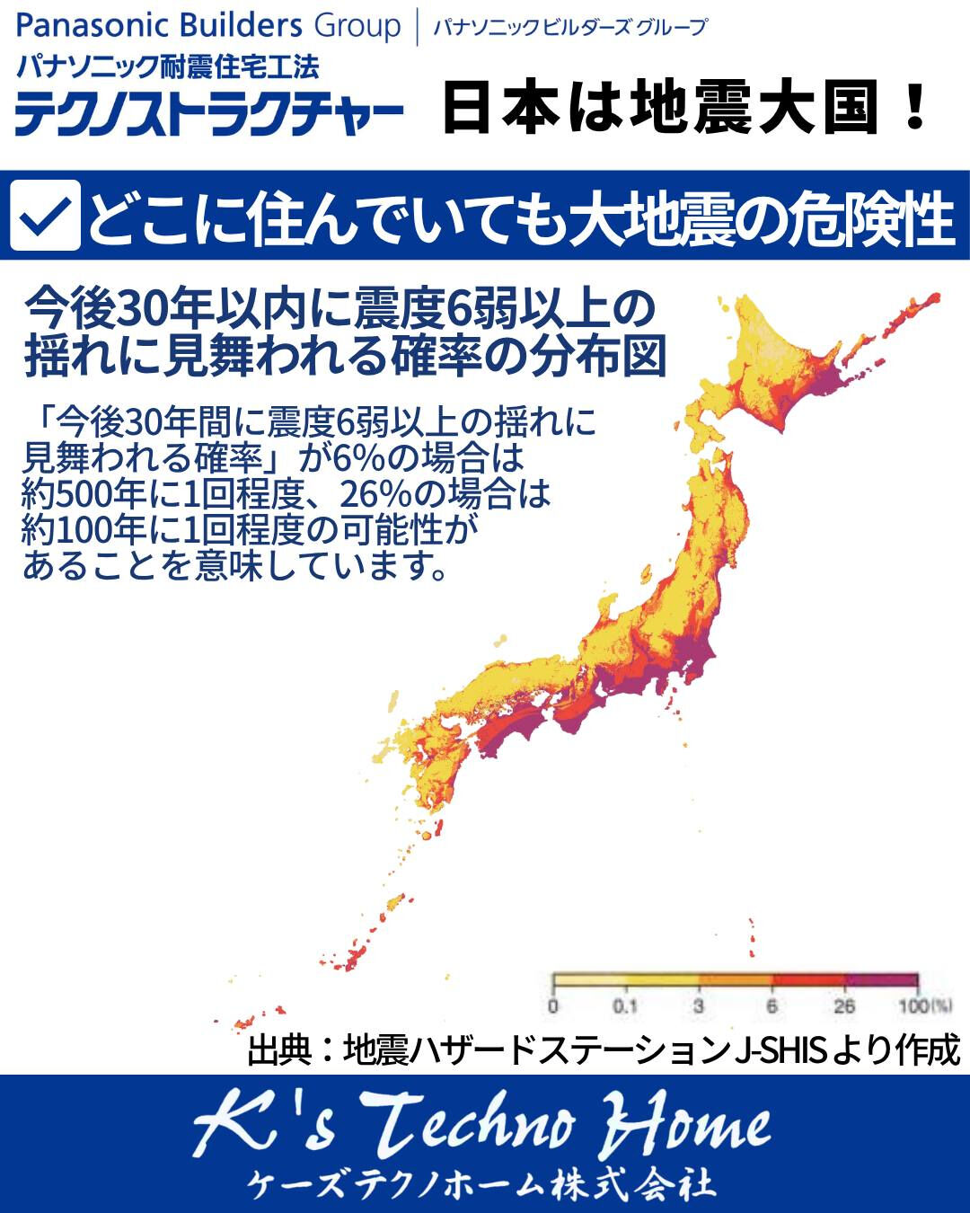 その家は、日本で起こる「予測不能な地震」に耐えられますか?